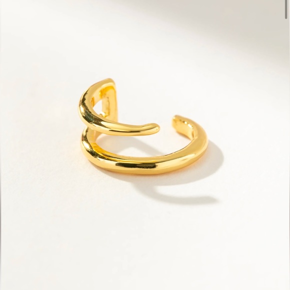 Uncommon James 14k gold plated brass Wrap Ear Cuff ✨ - Picture 1 of 8